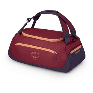 Cestovná taška Osprey Daylite Duffel 30 červená kakio pink/purple ink