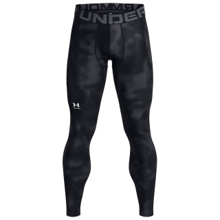 Pánske legíny Under Armour HG Armour Printed Lgs čierna/sivá