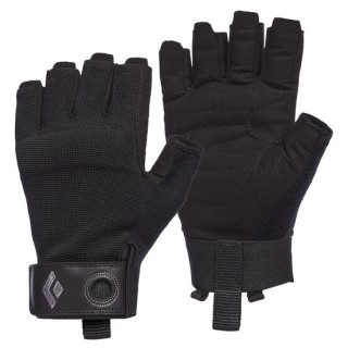 Ferratové rukavice Black Diamond Crag Half-Finger Gloves čierna Black