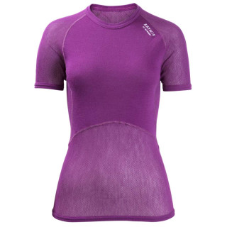 Dámske funkčné tričko Brynje of Norway Lady Wool Thermo light T-Shirt fialová Violet