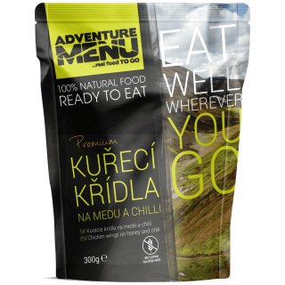 Adventure Menu Kuracie krídla na mede a chilli