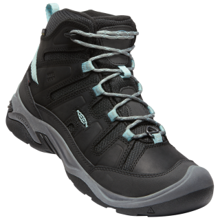 Dámske zimné topánky Keen Circadia Mid Polar W čierna black/cloud blue