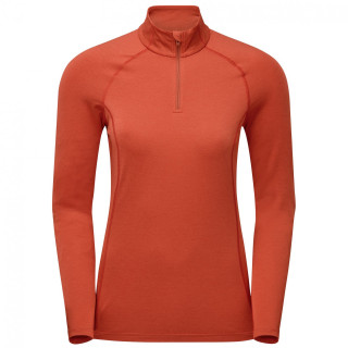 Dámske funkčné tričko Montane Dart Xt Zip Neck červená