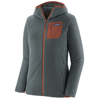 Dámska bunda Patagonia R1 Air Full Zip Hoody zelená