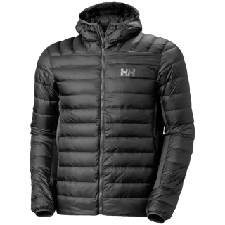 Pánska bunda Helly Hansen Verglas Down Hybrid Hood 2.0 čierna black