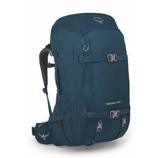 Dámsky turistický batoh Osprey Fairview Trek 50 modrá night jungle blue