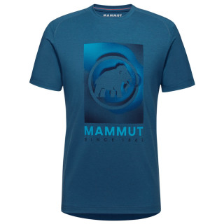 Pánske tričko Mammut Trovat T-Shirt Men Mammut modrá Deep Ice