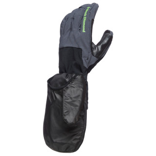 Rukavice Black Diamond Cirque Gloves sivá Carbon (0003)