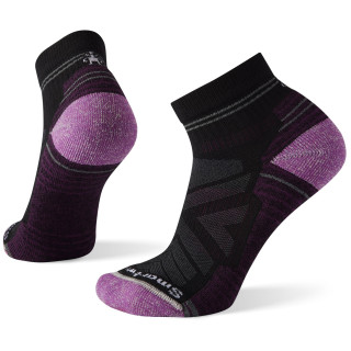 Dámske ponožky Smartwool W Performance Hike Light Cushion Ankle čierna/fialová Black