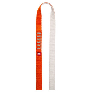 Slučka Ocún O-SLING ECO-PES 16 mm 60 cm biela/oranžová