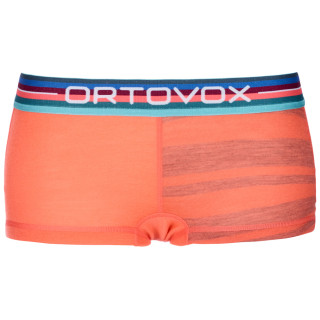 Dámske nohavičky Ortovox W's 185 Rock'N'Wool Hot Pants oranžová Coral