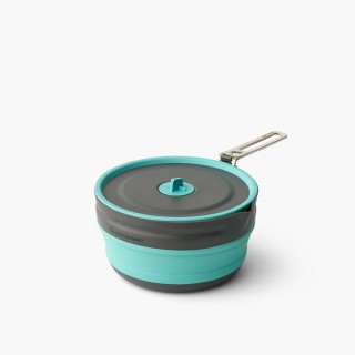 Skladací hrnček Sea to Summit Frontier UL Collapsible Pouring Pot 2.2L modrá/čierna