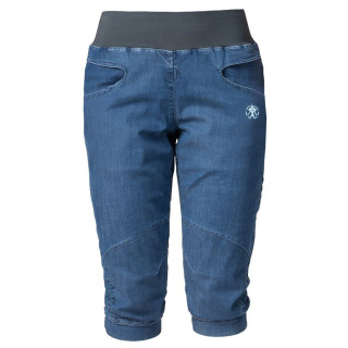 Dámske 3/4 nohavice Rafiki Chain Capri modrá denim