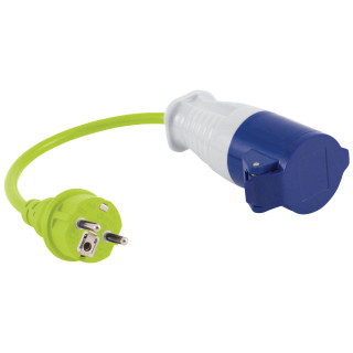 Konverzná zástrčka Outwell Opus Conversion Plug 0.3 m zelená Lime Green