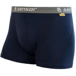 Pánske trenky Sensor Merino DF modrá DeepBlue