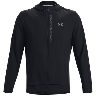 Pánska vetrovka Under Armour Outrun the Storm Jacket čierna Black / Jet Gray / Reflective