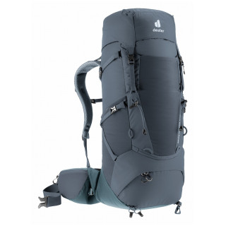 Turistický batoh Deuter Aircontact Core 40+10 sivá/modrá