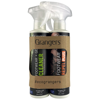 Čistiaci prostriedok na topánky Granger's Footwear + Gear Cleaner + Footwear Repel Plus