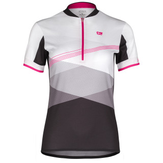 Dámsky cyklistický dres Etape Liv biela/ružová White/Pink