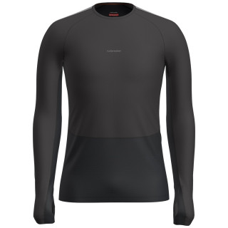 Pánske tričko Icebreaker M ZoneKnit 260 LS Crewe tmavosivá Jet Heather/Black/Metro H/Cb