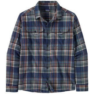 Pánska košeľa Patagonia M's Fjord Flannel Shirt modrá Adventurer: New Navy