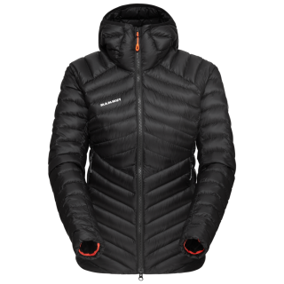 Dámska páperová bunda Mammut Broad Peak IN Hooded Jacket Women čierna black