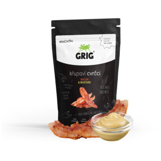 Jedlé cvrčky Grig Bacon & Mustard