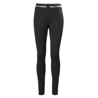 Dámske funkčné spodky Helly Hansen W Lifa Merino Midweight Pant čierna Black