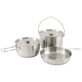 Sada riadov Outwell Supper Set L strieborná Silver