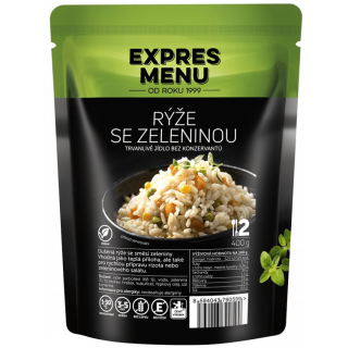 Hotové jedlo Expres menu Ryža so zeleninou