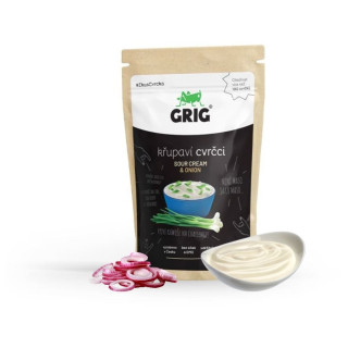 Jedlé cvrčky Grig Sour Cream & Onion