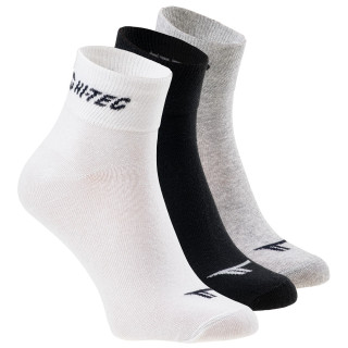 Pánske ponožky Hi-Tec Chire Pack mix1 White/Black/GreyMeange