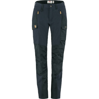 Dámske nohavice Fjällräven Nikka Trousers Curved W tmavomodrá Dark Navy