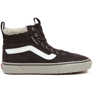 Dámske topánky Vans Filmore Hi Vansguard Wm hnedá Suede Sherpa Chocolate