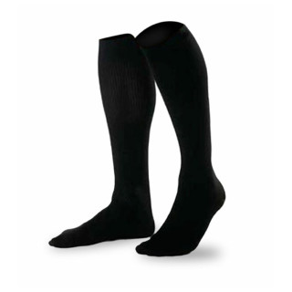 Podkolienky Cabeau Bamboo Compression Socks čierna Black