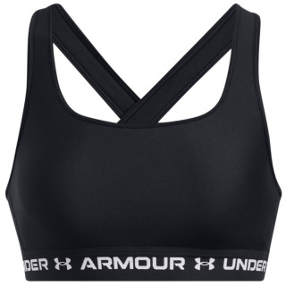 Športová podprsenka Under Armour Crossback Mid Bra čierna BLK