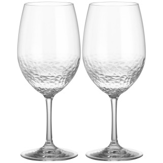 Poháre na víno Brunner Poháre na víno Brunner Wineglass Hammered - 2ks priehľadná