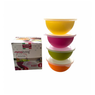 Sada misiek Omada Sanaliving Bowls Set 4x 0,5L