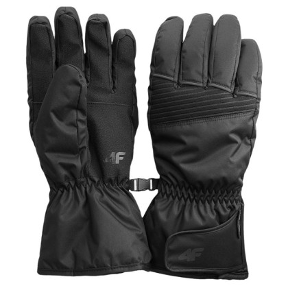 Lyžiarske rukavice 4F Gloves Fnk M150 čierna DEEP BLACK