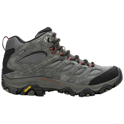 Pánske turistické topánky Merrell Moab 3 Mid Gtx sivá/oranžová beluga