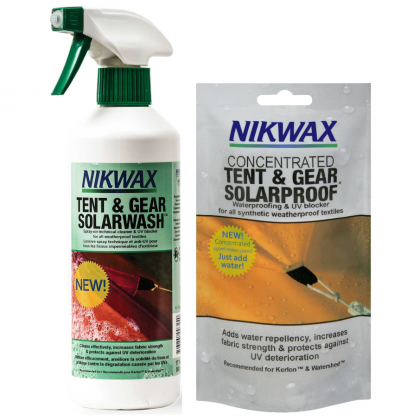 Impregnácia Nikwax SET Solar Proof koncentrát + Solar Wash