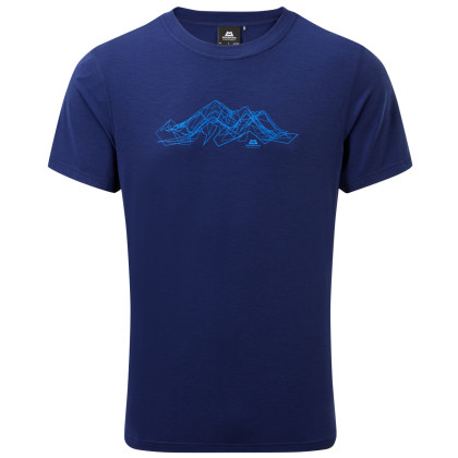 Pánske tričko Mountain Equipment Groundup Mountain Tee Medieval Blue