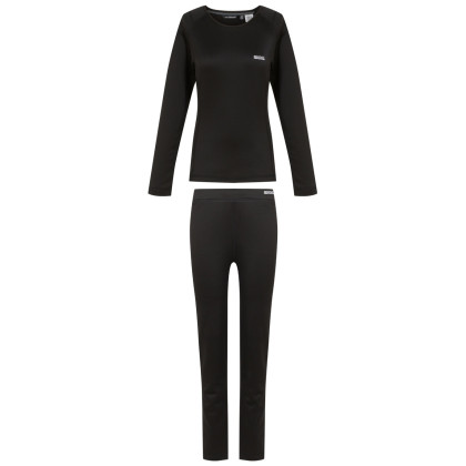 Dámsky funkčný set Regatta W Therm Baselayr Set čierna Black