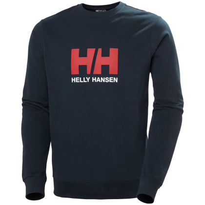 Pánska mikina Helly Hansen Hh Logo Crew Sweat 2.0 tmavomodrá Navy