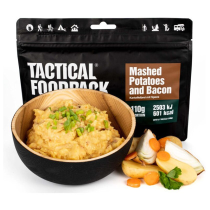 Dehydrované jedlo Tactical Foodpack Mashed Potatoes and Bacon