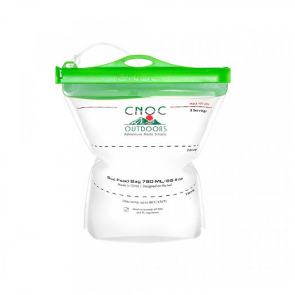 Skladacie vrecko CNOC Nutrition Buc Food Bag 650 ml zelená