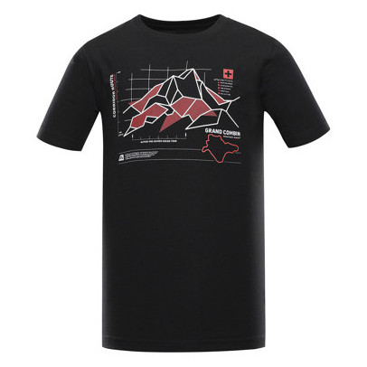 Pánske tričko Alpine Pro Dafot čierna black