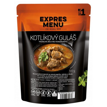 Hotové jedlo Expres menu Guláš Petra Voka