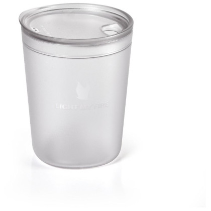 Hrnček Light My Fire Tumbler with snap lid original transparent transparent