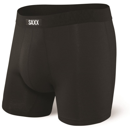 Boxerky Saxx Ultra Boxer Fly (black) čierna Black/Black